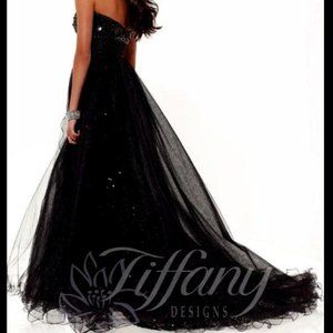 Tiffany Designs Evening Gown / Prom Dress